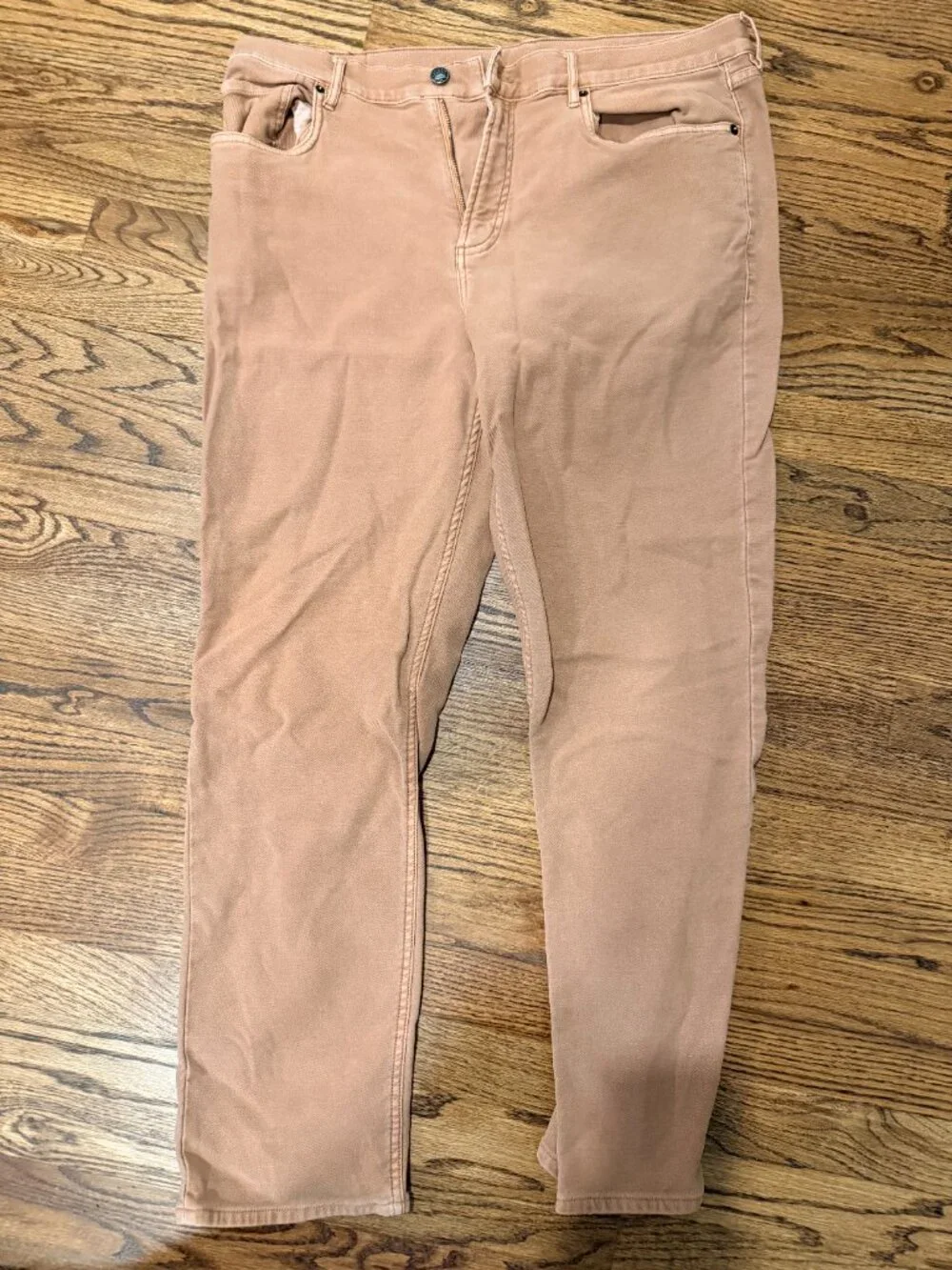 Fahtery Stretch Terry Athletic Fit Pant (30" Inseam) - Mesa Red - Mesa Red - Picture 2 of 6